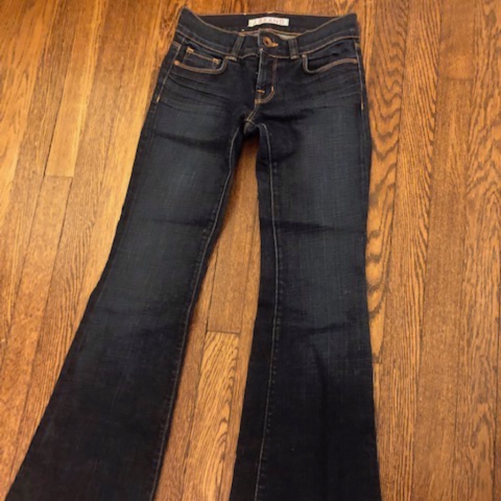 JBrand Lovestory Flare Ink Jeans 26 J Brand